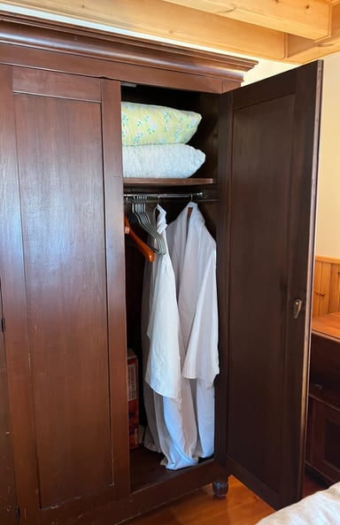 Bedroom 1 on first floor. No stairs required