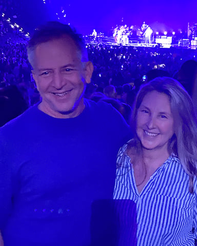 Bruce and Denise, always reachable